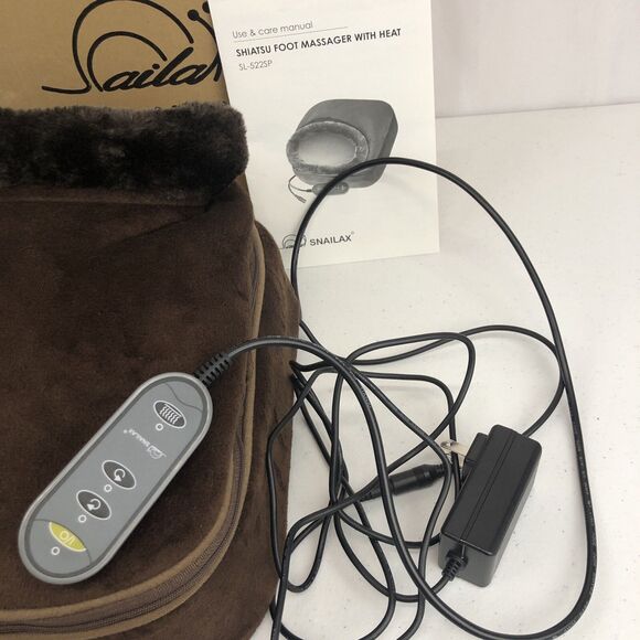 Snailax 2-in-1 Shiatsu Foot and Back Heat Massager SL-522S New Open Box - Picture 6 of 16